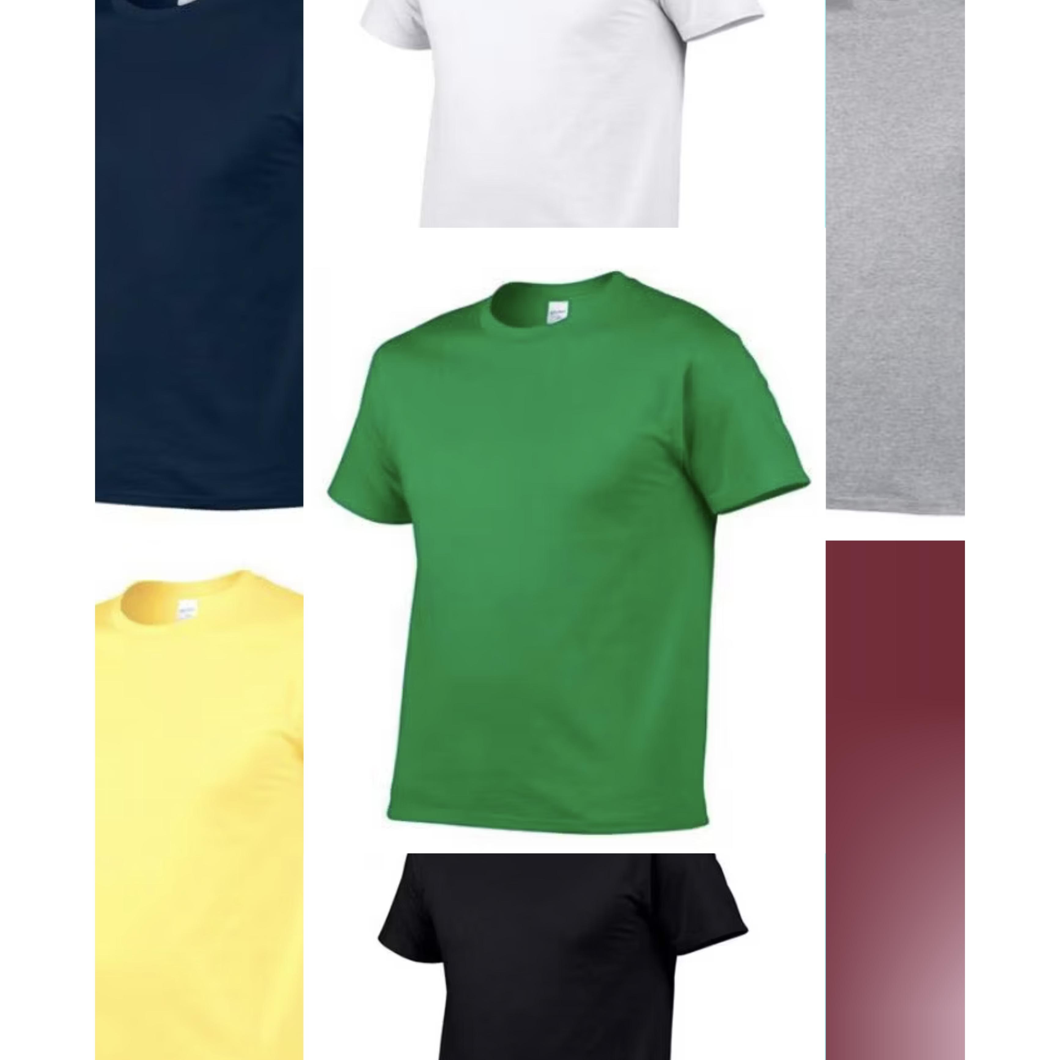 Random Color Plain Unisex T-Shirt