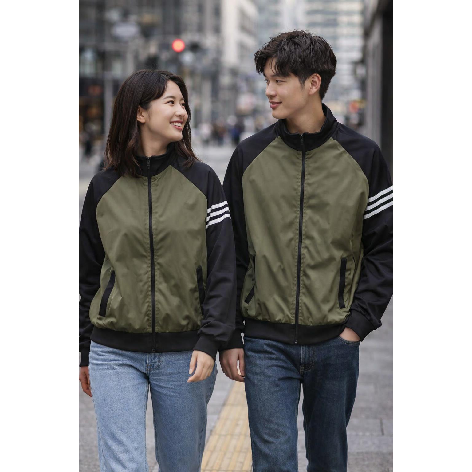 Arlo Fashion Unisex 2-Tone Jacket #2518 image 2