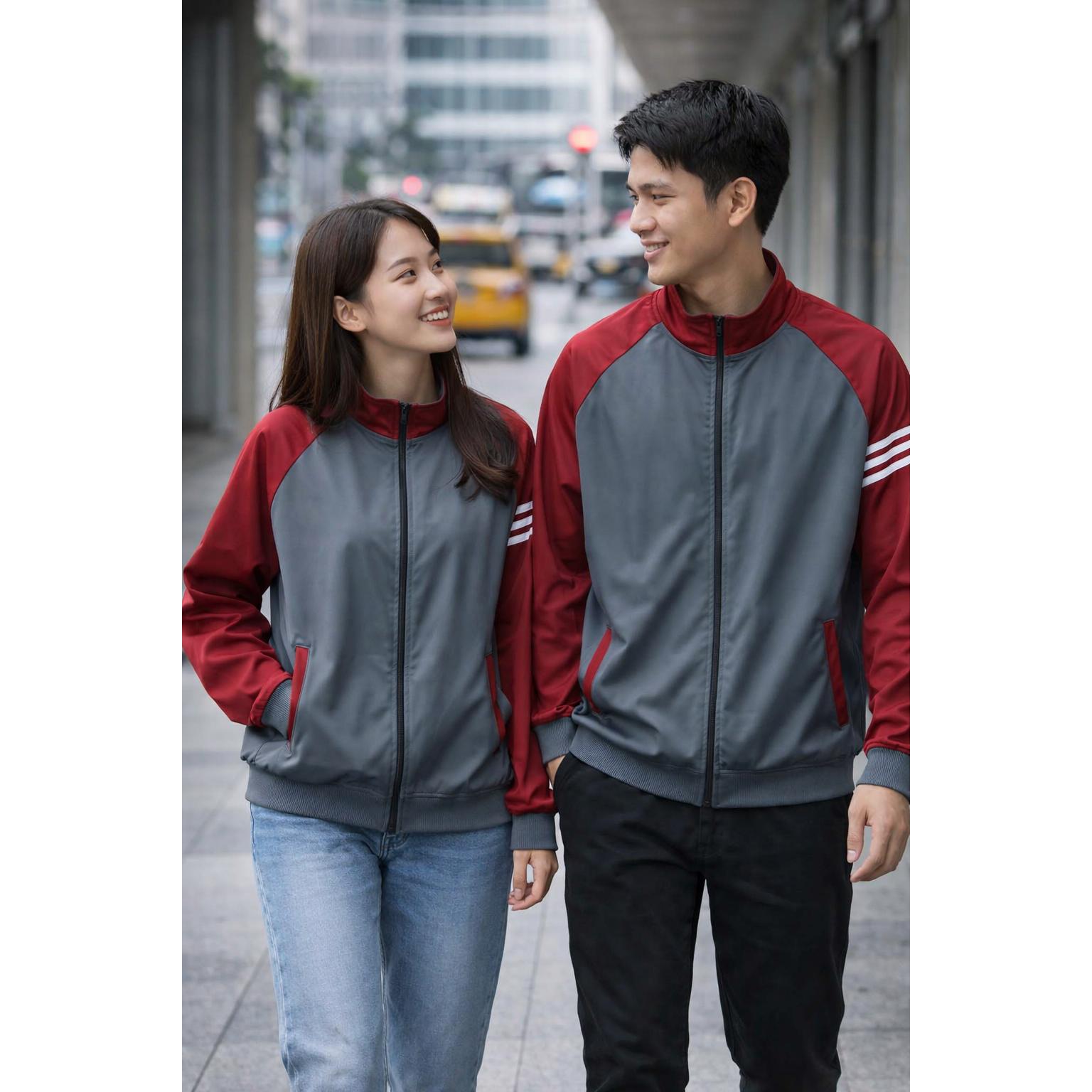 Arlo Fashion Unisex 2-Tone Jacket #2518 image 4